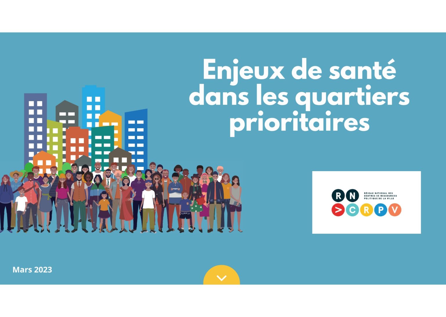Enjeux de santé dans les quartiers prioritaires – Résovilles